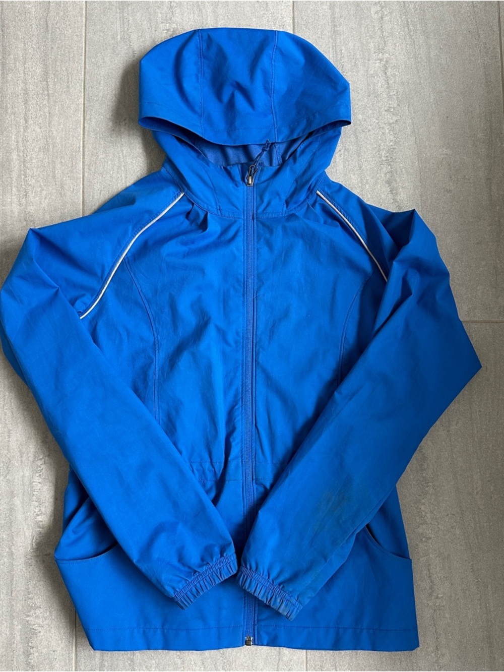 Avia Blue Hooded Lightweight Jacket